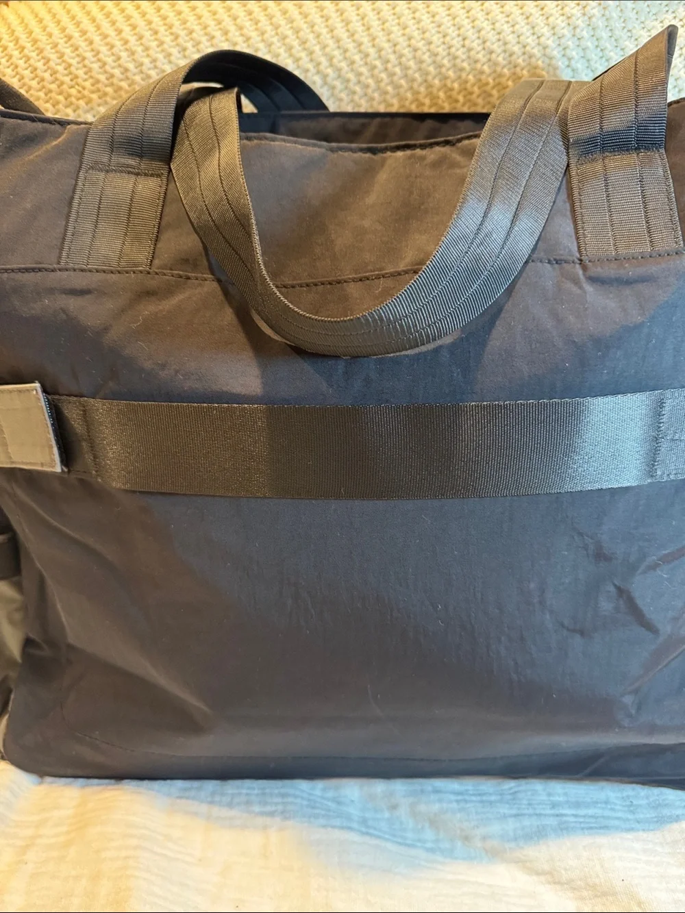 Bagsmart Quilted Black Tote Mew with tags